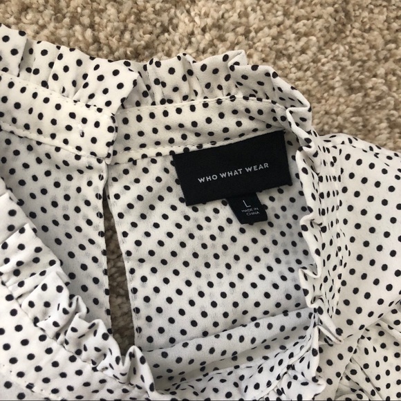 POLKADOT BLOUSE - Picture 3 of 3